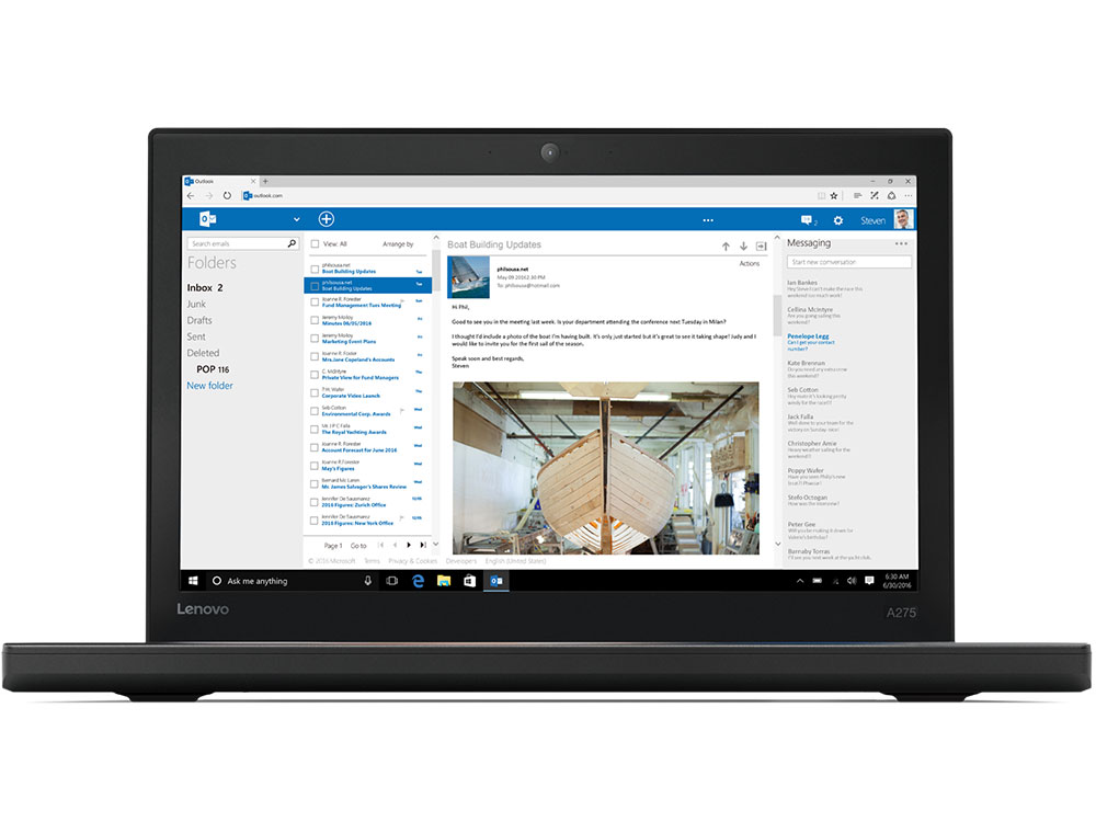 Ноутбук Lenovo ThinkPad A275 (20KCS04V00) A12-9800B (2.7) / 8Gb / 256Gb SSD / 12.5" FHD IPS / Radeon R7 / Win 10 Pro / Black
Ноутбук Lenovo ThinkPad A275 (20KCS04V00) A12-9800B (2.7) / 8Gb / 256Gb SSD / 12.5" FHD IPS / Radeon R7 / Win 10 Pro / Black