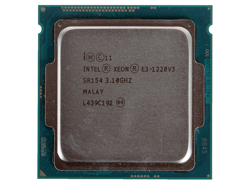 Процессор Intel Xeon E3-1220v3 OEM 3,10GHz, 8M Cache, Socket1150