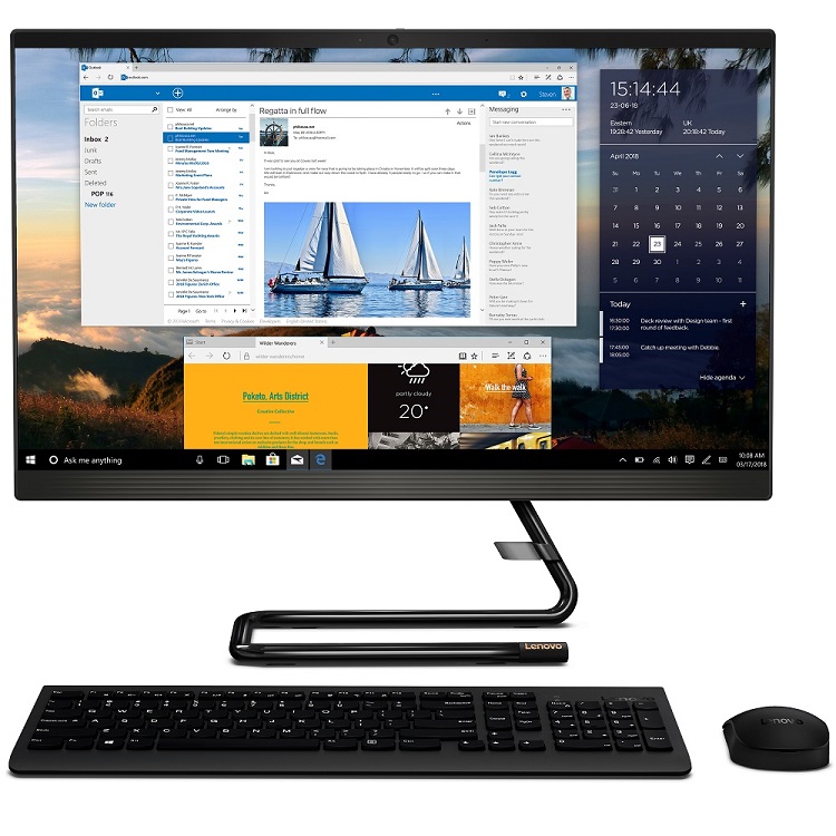 Моноблок Lenovo IdeaCentre A340-22IGM Celeron J4005(2.0) / 4Gb / 1Tb / 21.5" FHD IPS / UHD Graphics 600 / Win10 Home / Black
Моноблок Lenovo IdeaCentre A340-22IGM Celeron J4005(2.0) / 4Gb / 1Tb / 21.5" FHD IPS / UHD Graphics 600 / Win10 Home / Black