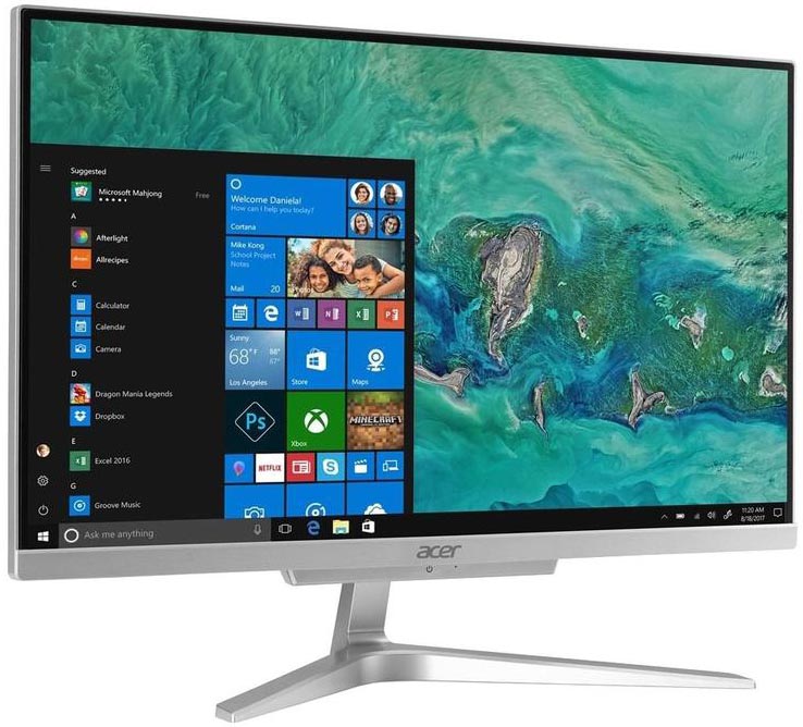 Моноблок Acer Aspire C22-865 (DQ.BBSER.009) Core i5-8250U 1.6GHz / 4GB / 1TB / 21.5" FHD / UHD Graphics 620 / Win 10 Home / Silver/Black
Моноблок Acer Aspire C22-865 (DQ.BBSER.009) Core i5-8250U 1.6GHz / 4GB / 1TB / 21.5" FHD / UHD Graphics 620 / Win 10 Home / Silver/Black