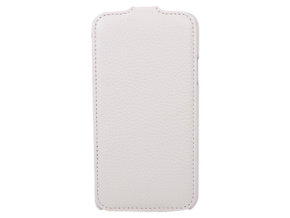 Чехол - книжка iRidium для Samsung Galaxy S5 (белый), натуральная кожа