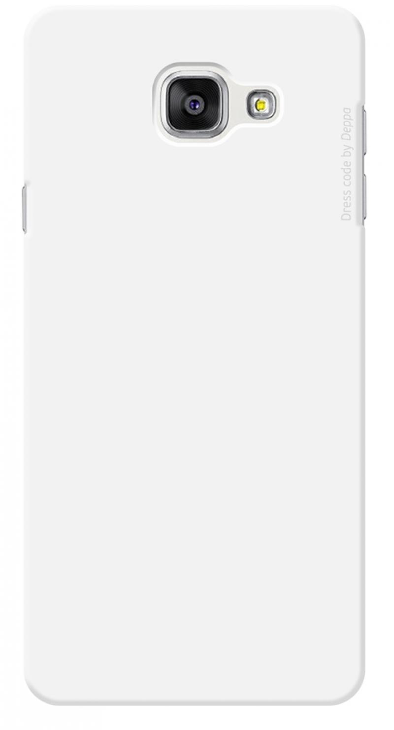 Чехол-накладка для Samsung Galaxy A7 2016 Deppa Air Case 83234 White клип-кейс, поликарбонат Чехол-накладка для Samsung Galaxy A7 2016 Deppa Air Case 83234 White клип-кейс, поликарбонат