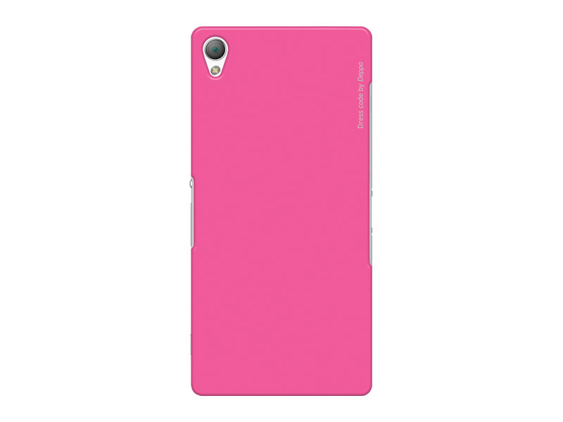 Чехол-накладка для Sony Xperia Z3 Deppa Air Case 83140 Pink клип-кейс, поликарбонат