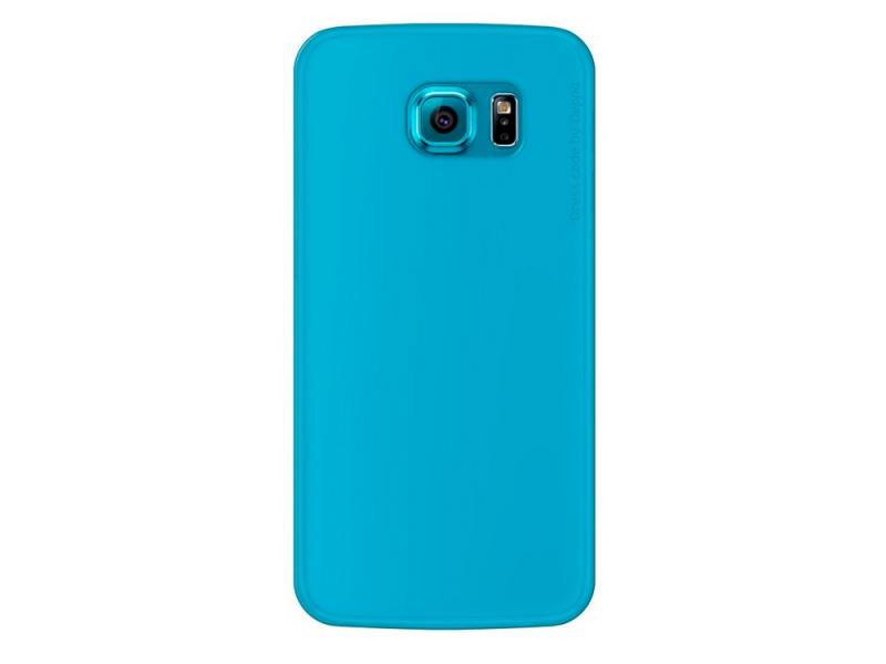 Чехол-накладка для Samsung Galaxy S6 Deppa Sky Case 86038 Blue клип-кейс, поликарбонат