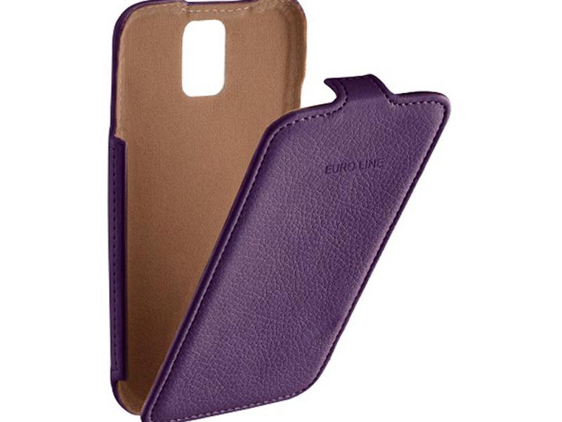 Чехол-флип для Sony Xperia Z5 premium PULSAR SHELLCASE PSC0804 Purple флип, кожзаменитель