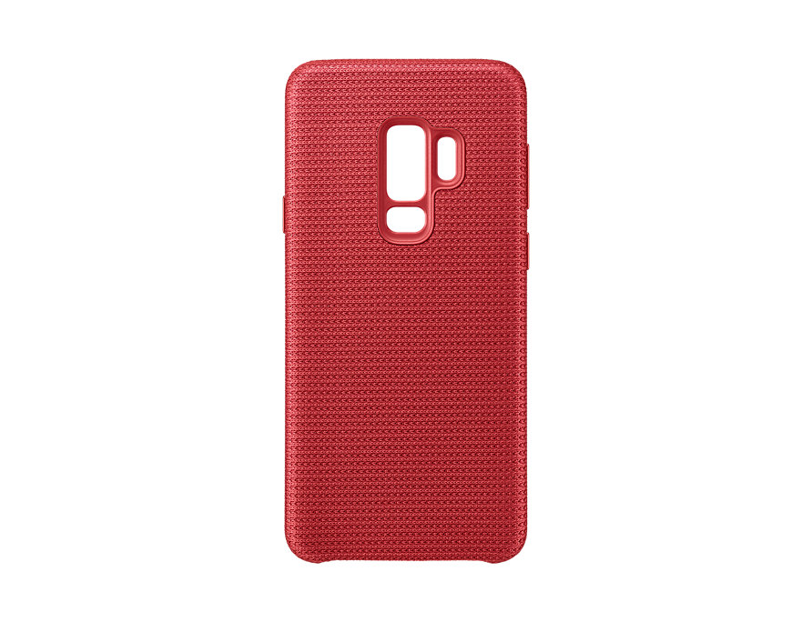 Чехол-накладка для Samsung Galaxy S9+ Samsung Hyperknit Cover Red клип-кейс, полиуретан