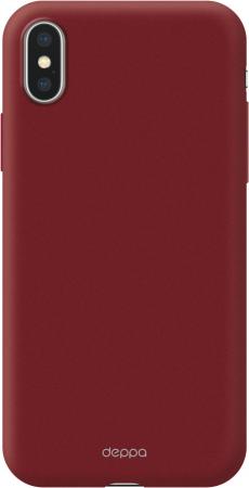 Накладка Deppa Air Case для iPhone X красный 83324