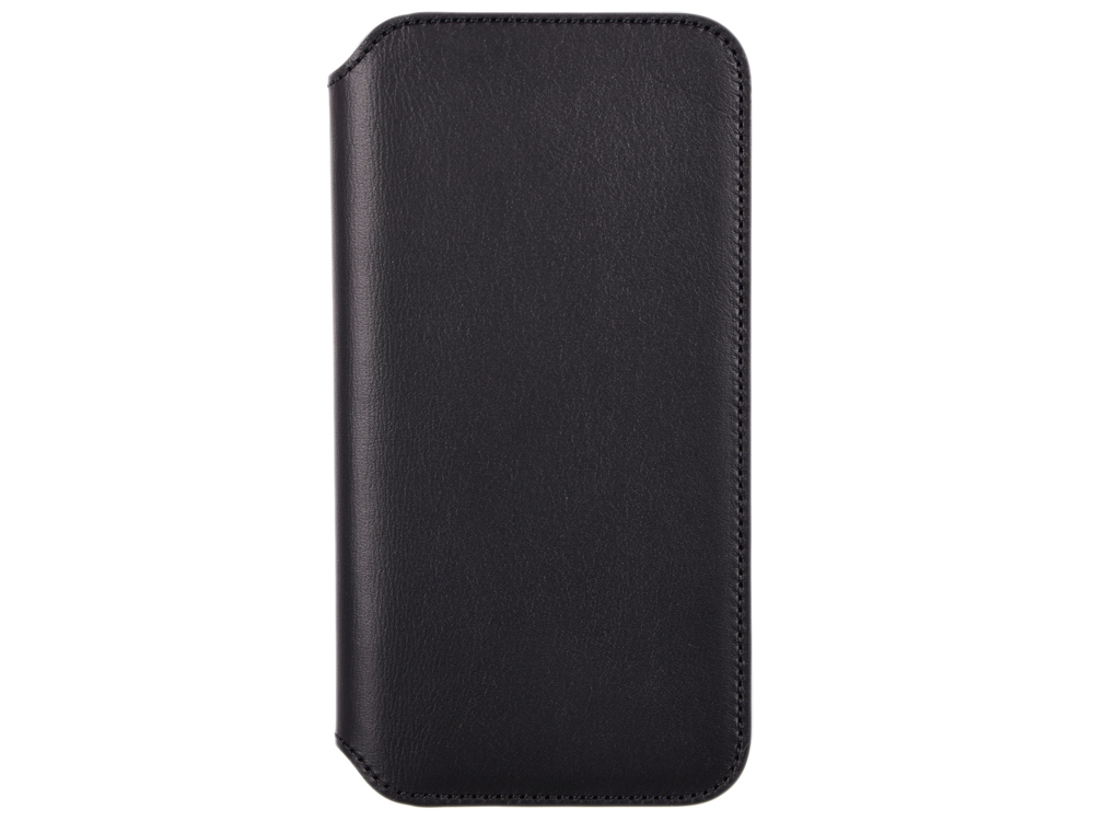 Чехол-книжка для iPhone XS Apple Leather Folio Black флип, кожа