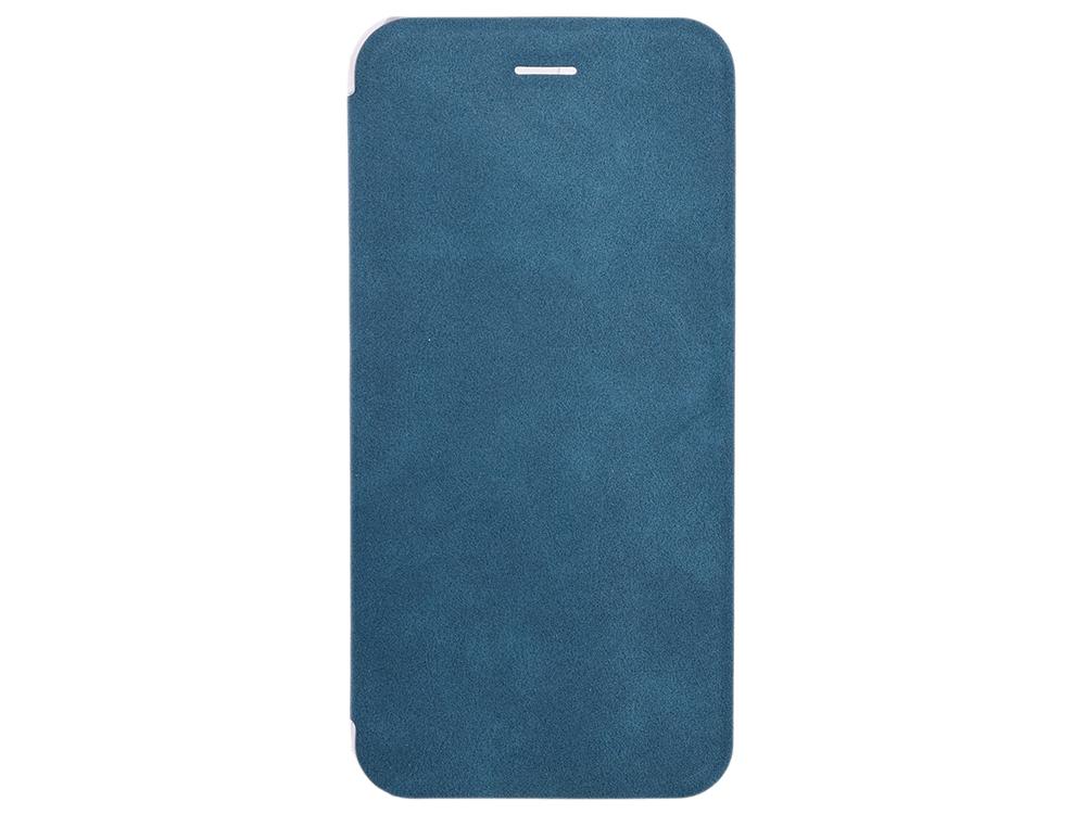 Чехол-книжка для IPhone 6/7/8 BoraSCO Book Case Сине-зеленый флип, экозамша, пластик