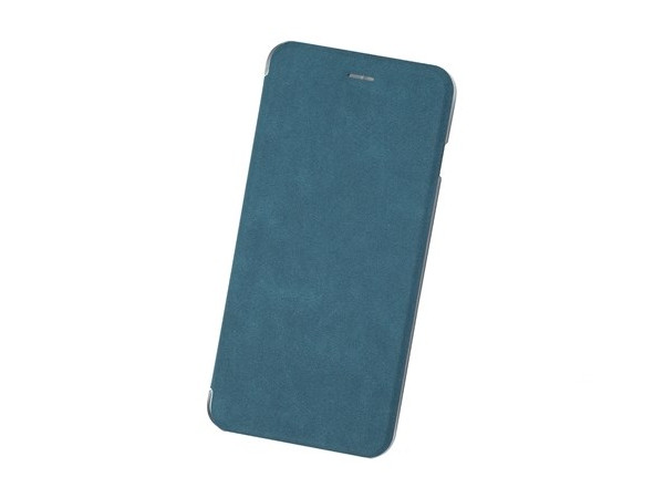 Чехол-книжка для IPhone 6+/7+/8+ Book Case BoraSCO Black флип, экозамша, пластик