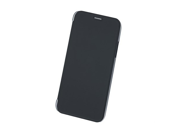 Чехол-книжка для IPhone X/ Xs BoraSCO Book Case Black флип, экозамша, пластик