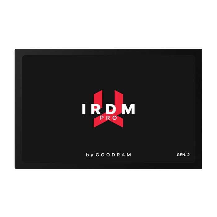 Твердотельный накопитель (SSD) GOODRAM IRDM PRO GEN. 2 2Tb SSD, 2.5” 7mm, SATA 6 Gb/s, Read/Write: 555 / 535 MB/s, Random Read/Write IOPS 92K/86K
Твердотельный накопитель (SSD) GOODRAM IRDM PRO GEN. 2 2Tb SSD, 2.5” 7mm, SATA 6 Gb/s, Read/Write: 555 / 535 MB/s, Random Read/Write IOPS 92K/86K