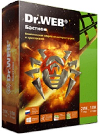 Антивирус Dr. Web Security Space + криптограф Atlansys Bastion 2 ПК на 12 мес, BOX (BHW-BR-12M-2-A3)