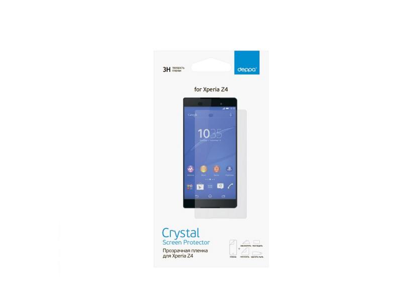 Защитная пленка deppa для sony xperia z4 compact прозрачная 61382