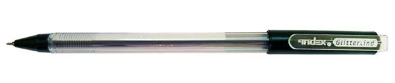 Шариковая ручка Index Glittertind черный 0.7 мм IBP502/BK IBP502/BK