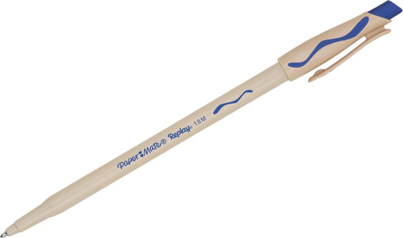 Ручка шариковая REPLAY со стираемыми чернилами с ластиком,синяя,1,0 мм,2 шт. в блистере PM-S0190835