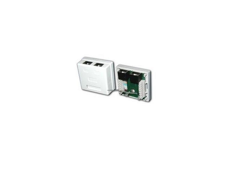 Розетка RJ-45 кат.5E двойная 110/krone EBX-U-28 hertz ebx 300 5