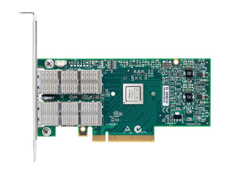 Сетевой адаптер Mellanox ConnectX-3 Pro EN network interface card 40/56GbE dual-port QSFP PCIe3.0 x8
Сетевой адаптер Mellanox ConnectX-3 Pro EN network interface card 40/56GbE dual-port QSFP PCIe3.0 x8