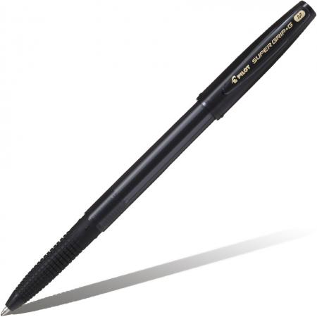 Шариковая ручка Pilot Supergrip G, неавтом., черная, 1.0 мм BPS-GG-M-B