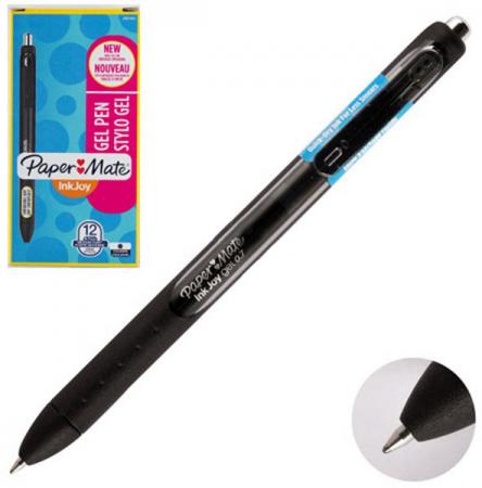 Гелевая ручка автоматическая Paper Mate INKJOY Gel, с кнопочным механизмом, черная, 0,7 мм
Гелевая ручка автоматическая Paper Mate INKJOY Gel, с кнопочным механизмом, черная, 0,7 мм