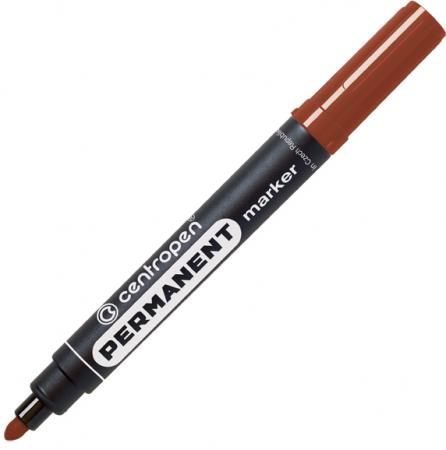 Маркер перманентный Centropen коричневый, круглый наконечник, 2,5 мм, термостойкие чернила
Маркер перманентный Centropen коричневый, круглый наконечник, 2,5 мм, термостойкие чернила