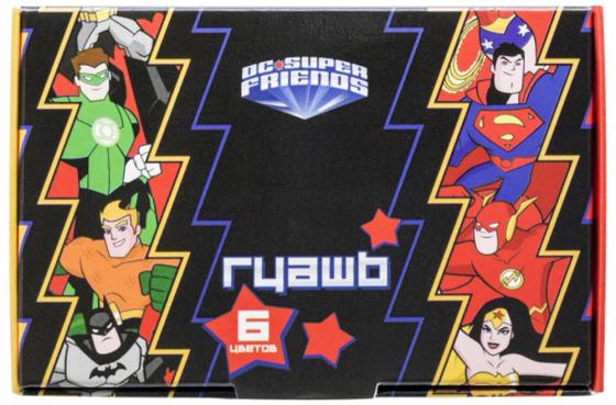 все цены на Гуашь ACTION! DC COMICS, 6 цв., 20 мл онлайн