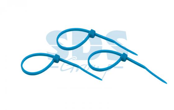 Хомут nylon 100 x 2,5 мм 25шт синий REXANT
Хомут nylon 100 x 2,5 мм 25шт синий REXANT