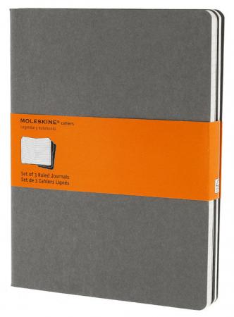 Блокнот Moleskine CAHIER JOURNAL CH321 XLarge 190х250мм обложка картон 120стр. линейка серый (3шт)
Блокнот Moleskine CAHIER JOURNAL CH321 XLarge 190х250мм обложка картон 120стр. линейка серый (3шт)