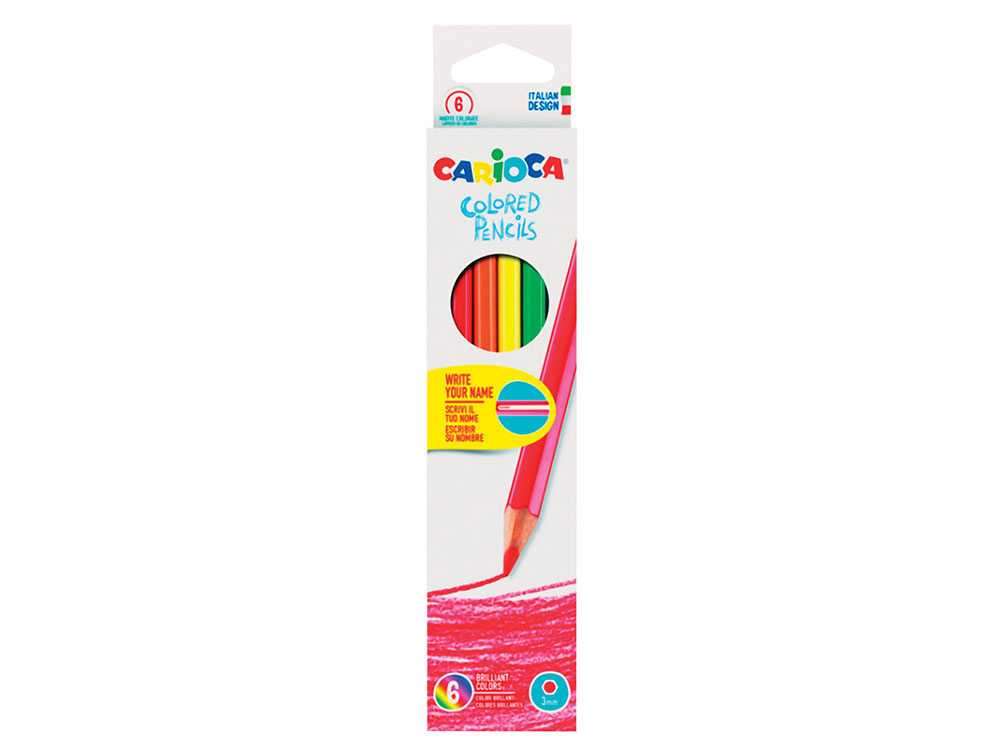 Карандаши цветные CARIOCA (Италия), 6 цветов, грифель 3 мм, шестигранные, заточенные, европодвес
Карандаши цветные CARIOCA (Италия), 6 цветов, грифель 3 мм, шестигранные, заточенные, европодвес