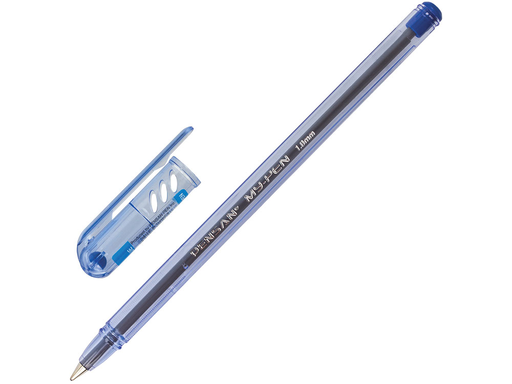 Ручка шариковая масляная PENSAN "My-Pen", корпус тонированный синий, узел 1 мм, линия 0,5 мм, синяя
Ручка шариковая масляная PENSAN "My-Pen", корпус тонированный синий, узел 1 мм, линия 0,5 мм, синяя