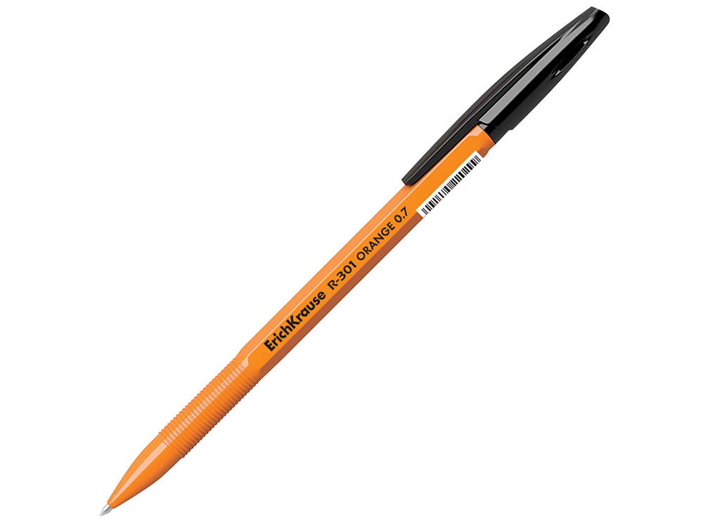 Ручка шариковая ERICH KRAUSE "R-301 Orange", корпус оранжевый, узел 0,7 мм, линия 0,35 мм, черная
Ручка шариковая ERICH KRAUSE "R-301 Orange", корпус оранжевый, узел 0,7 мм, линия 0,35 мм, черная