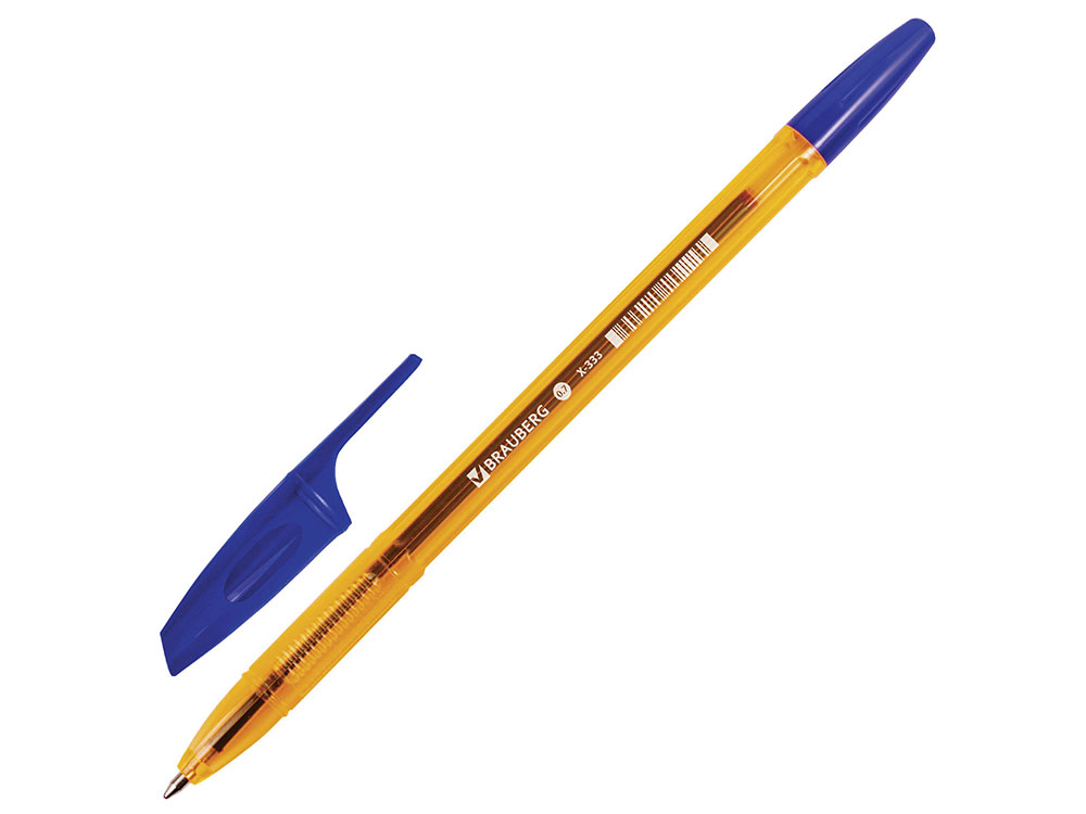 Ручка шариковая BRAUBERG X-333 AMBER, синяя, корпус тониров. оранжевый, 0,7мм, линия 0,35мм
Ручка шариковая BRAUBERG X-333 AMBER, синяя, корпус тониров. оранжевый, 0,7мм, линия 0,35мм