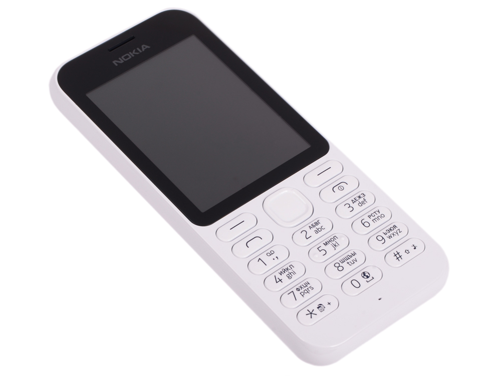 Мобильный телефон NOKIA 222 Dual Sim белый 2.4"