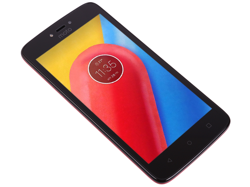 Смартфон Motorola Moto C красный 5" 16 Гб LTE Wi-Fi GPS 3G XT1754