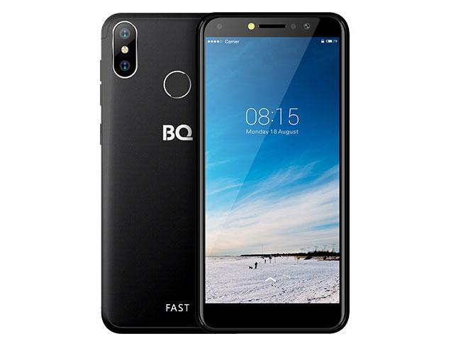 Смартфон BQ-5515L Fast Black MediaTek MT6739WA (1.3)/16 Gb/2 Gb/5.5 Смартфон BQ-5515L Fast Black MediaTek MT6739WA (1.3)/16 Gb/2 Gb/5.5