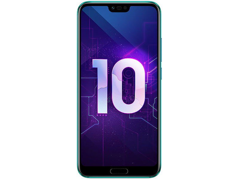 Смартфон HONOR 10 64Gb Phantom Green Kirin 970(2.36GHz)/4GB/64GB/5.84 2280x1080/2 Sim/3G/LTE/BT/Wi-Fi/16Mp+24Mp/24Mp/GPS/Glonas/Android 8.1