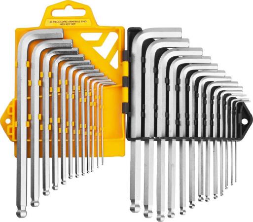 Набор JCB JWR005 Ключи имбусовые. длинные с шариком. сатинированное покрытие. Cr-V сталь. 25 предм
Набор JCB JWR005 Ключи имбусовые. длинные с шариком. сатинированное покрытие. Cr-V сталь. 25 предм