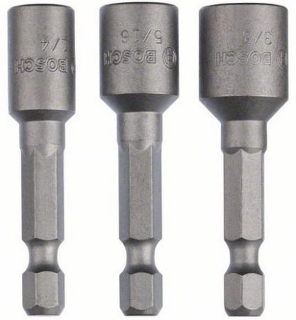 Bosch 2608551077 Набор 3 торц ключа с хвост 1/4" HEX
Bosch 2608551077 Набор 3 торц ключа с хвост 1/4" HEX