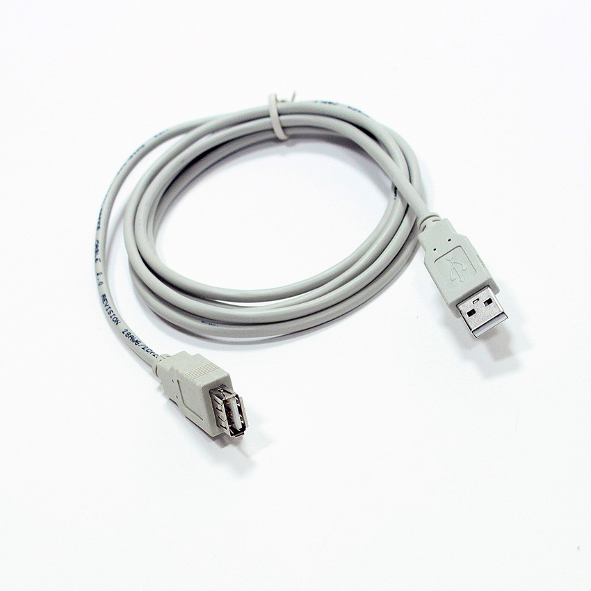 Кабель удлинитель USB 2.0 AM/AF Telecom 1.8м, серый (TC6936-1.8MO-GY)