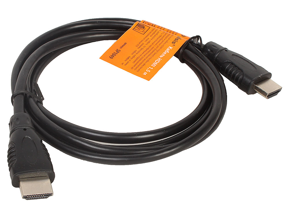 Кабель HDMI А вилка - HDMI А вилка, Belsis/Sparks, длина 1,5 м SP1049