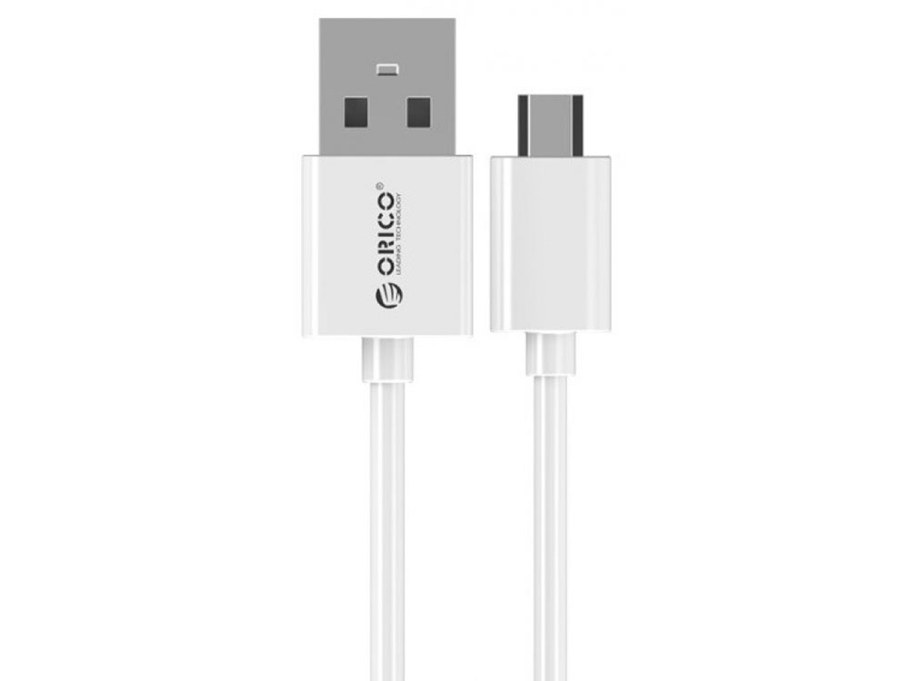 Кабель USB 2.0 AM-microUSB2.0 0.5м Orico ADC-05 белый