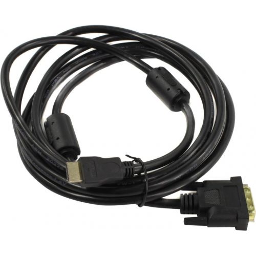 Кабель HDMI - DVI-D (19M -25M) 3м, 2 фильтра TV-COM LCG135F-3M