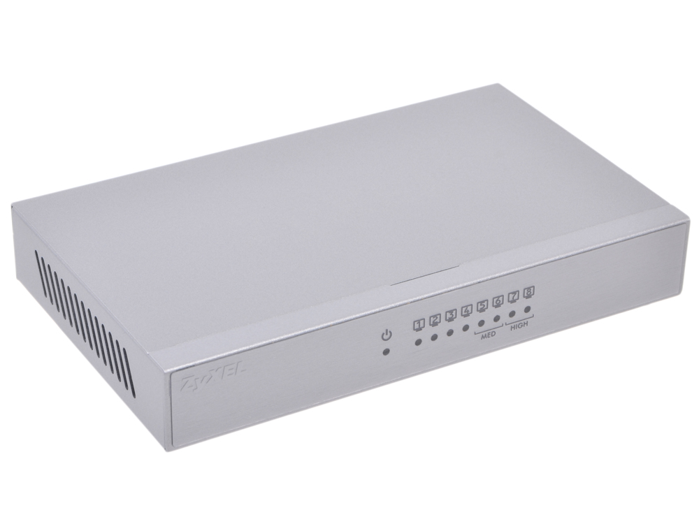 Коммутатор ZyXEL GS-108B Восьмипортовый коммутатор Gigabit Ethernet