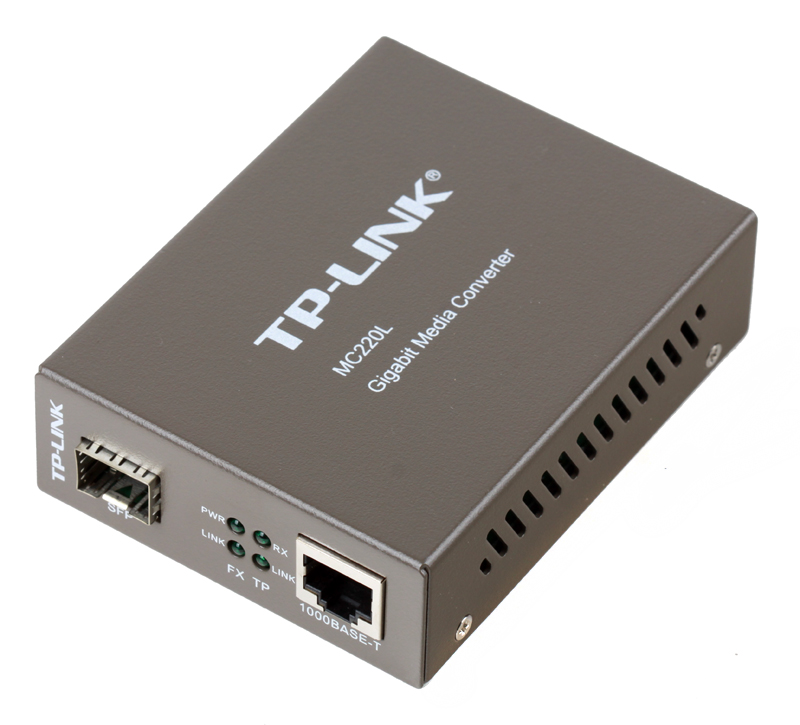 Медиаконвертер tp-link mc220l 1000m