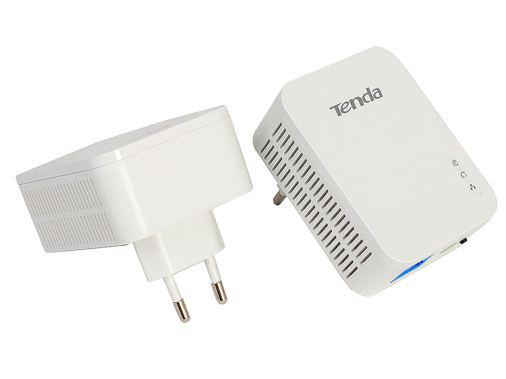 Адаптер PowerLine Tenda PH3 AV1000 комплект гигабитных Powerline адаптеров. GE порт адаптер powerline tenda p1001p kit 1000mbps комплект адаптеров powerline c wi fi