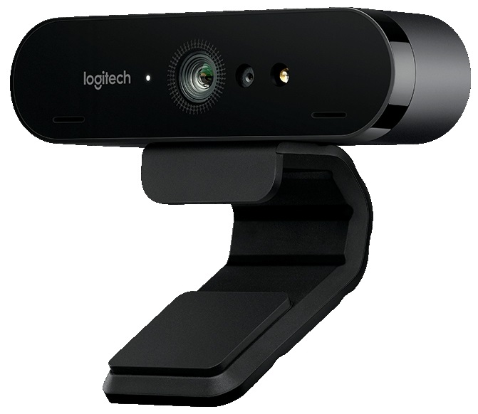 Веб-камера Logitech Webcam BRIO 4K 4096x2160, 90 градусов, микрофон, подсветка, USB