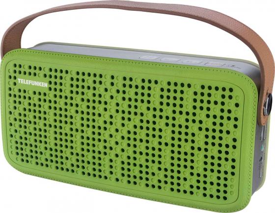 Портативная колонка Telefunken TF-PS1230B Green Brown 2 х 4 Вт, Bluetooth, SD, USB цена Портативная колонка Telefunken TF-PS1230B Green Brown 2 х 4 Вт, Bluetooth, SD, USB цены онлайн