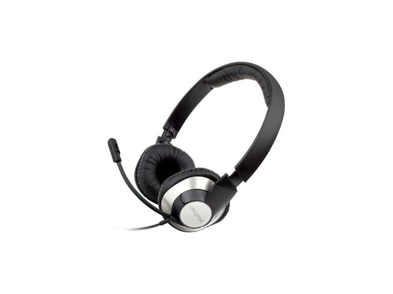 Гарнитура Creative HS-720 серебристо-черный 51EF0410AA002 гарнитура creative hs 720 серебристо черный 51ef0410aa002