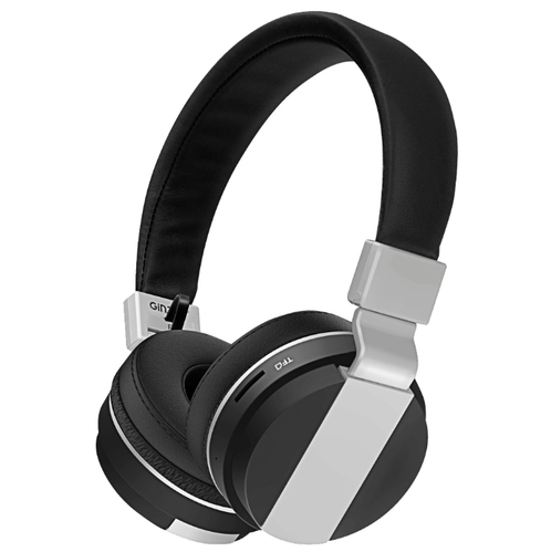 Наушники беспроводные GiNZZU GM-351BT Беспроводные, проводные / Накладные с микрофоном / Черный / 20 Гц - 20 кГц / 110 дБ / Одностороннее / Bluetooth, Mini-jack / 3.5