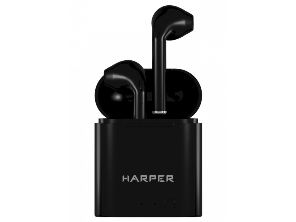 цена Наушники HARPER HB-508 Black glossy